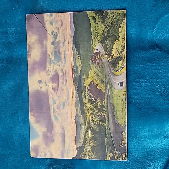 Vintage scenes along blue ridge parkway souvenir folder - Picture 3 of 7